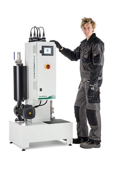 Mit dem Fluid Worker 300 von Wallenius Water wird der Keimgehalt in Prozessflüssigkeiten auch ohne Chemikalieneinsatz reduziert. (Bild: Wallenius)