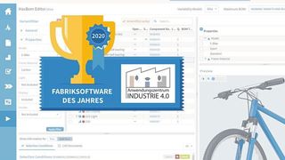Contact Elements wurde bereits zum dritten Mal hintereinander zur „Fabriksoftware des Jahres“ gewählt. (Contact Software)