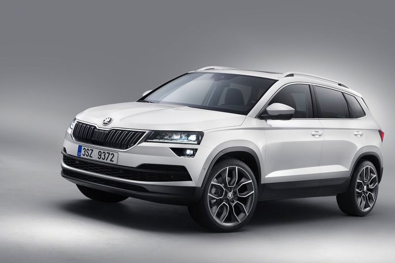 Karoq steht aber auch für die englischsprachigen Begriffe Car und Rock, also Auto und Felsen. (Skoda)
