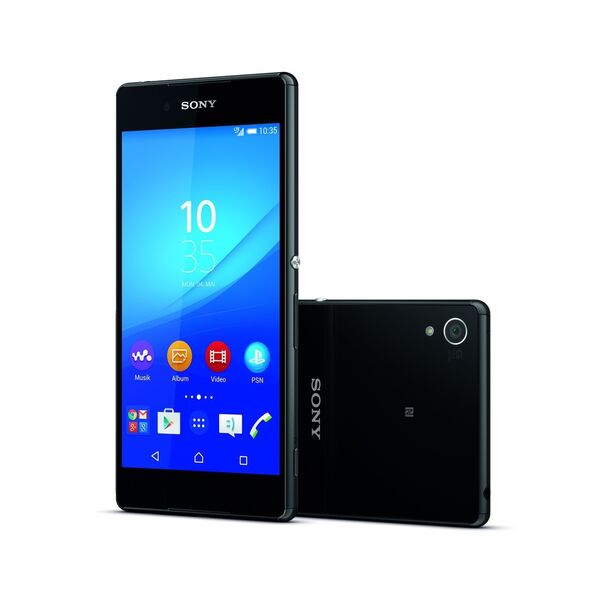 Das Smartphone soll Anfang Juli unter anderem in der farbe Schwarz auf den Markt kommen. (Bild: Sony)