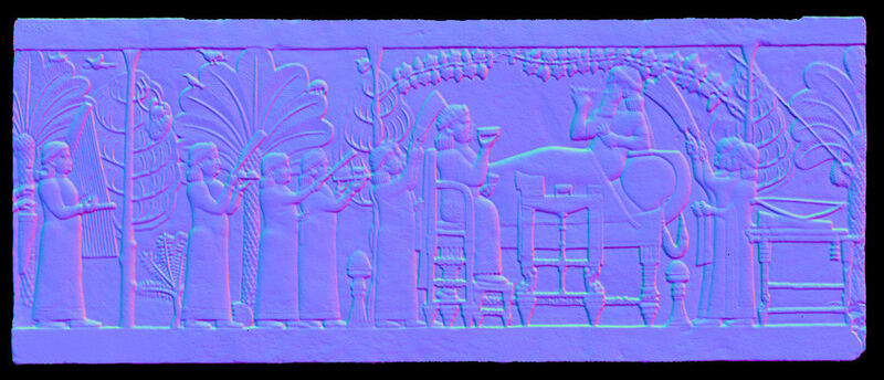Die assyrische Sammlung des Britischen Museums wurde digitalisiert und die 3-D-Modelle erleichtern dem Betrachter den Zugang. (Artec Group und CyArk)