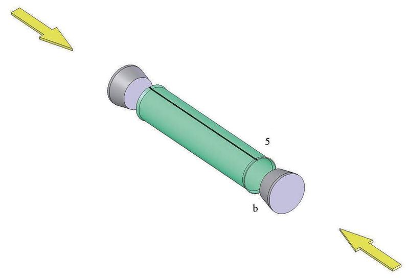 Bild 2: Die abgelängten Rohre müssen an beiden Enden a geformt und b kalibriert werden, um die beim Trennen verursachten Beschädigungen auszugleichen; 5 = Fertigungsschritt. (Archiv: Vogel Business Media)