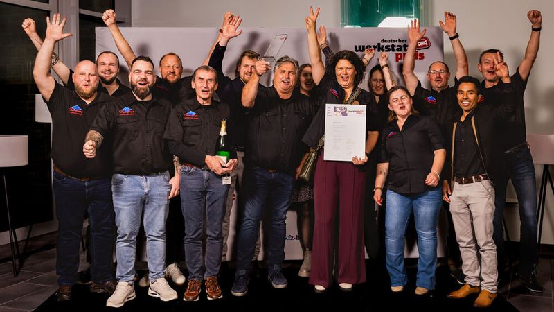 Die Freunde war aber natürlich beim Team von Auto Ruhfass am größten.  (Bild: Stefan Bausewein)