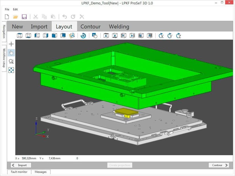 LPKF ist Spezialist für das Kunststoffschweißen und stellt jetzt dafür eine neue Systemsoftware und eine neue Schweißanlage vor, wie es heißt. LPKF Proset 3D importiere jetzt Bauteilkonstruktionen direkt aus dem CAD-Pool. (LPKF)