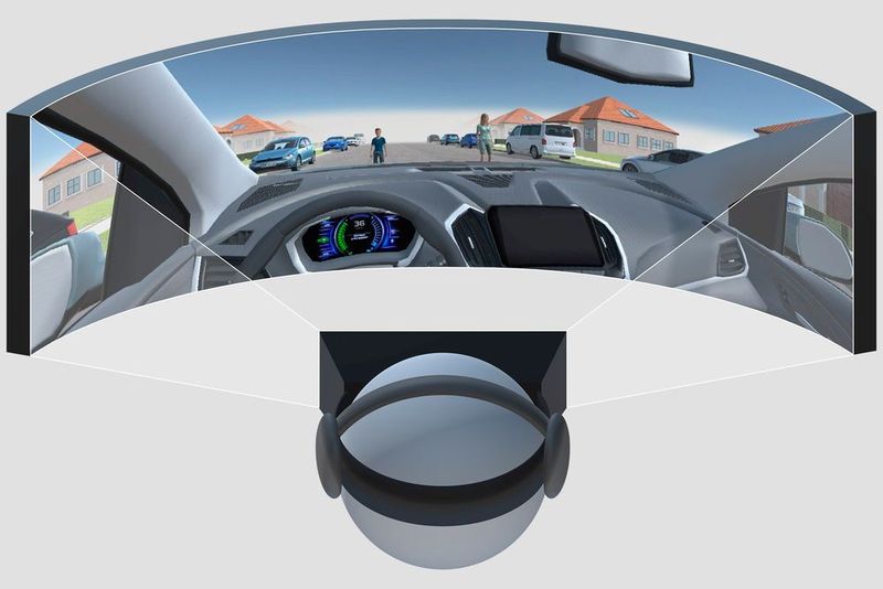 Die Teilnehmer der Studie des Instituts für Kognitionswissenschaft der Universität Osnabrück fuhren in einer VR-Umgebung an einem nebeligen Tag durch die Straßen eines typischen Vorortes. Im Verlauf der Experimente kam es dabei zu unvermeidlichen und unerwarteten Dilemma-Situationen, bei denen Menschen, Tiere oder Objekte als Hindernisse auf den Fahrspuren standen. Um den Hindernissen auf einer der beiden Spuren ausweichen zu können, war deshalb eine moralische Abwägung notwendig. (Universität Osnabrück)