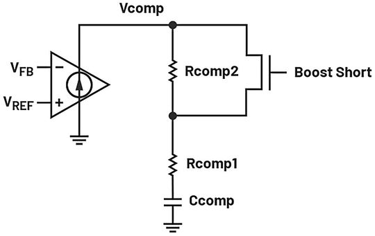 Bild 7: Schaltung zur Verbesserung der Transienten.(Bild:  Analog Devices)