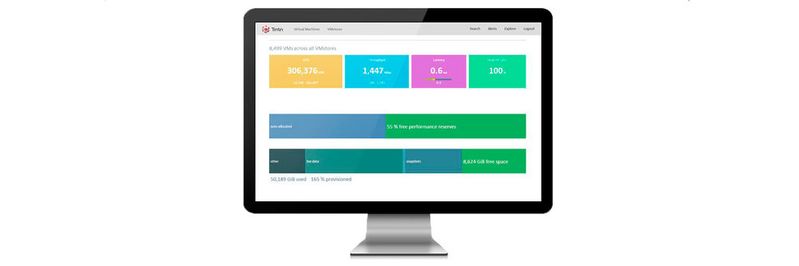 Das Global Center von Tintri fungiert als umfassendes Dashboard und Admin-Konsole.(Bild:  Tintri)