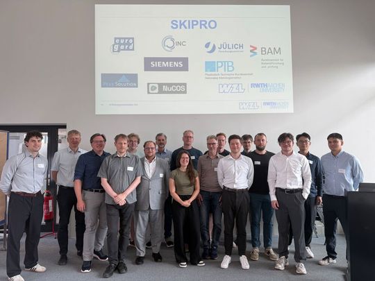Das Konsortialteam des Forschungsprojektes «SKIPRO».(Bild:  WZL)