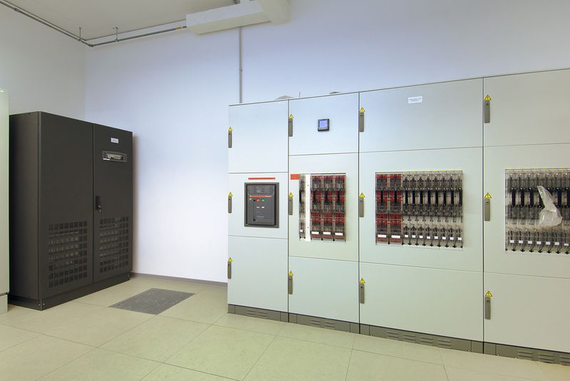Abbildung 6: Auch die Technikräume für die elektronische Versorgung sind klimatisiert. (Bild: Rittal)
