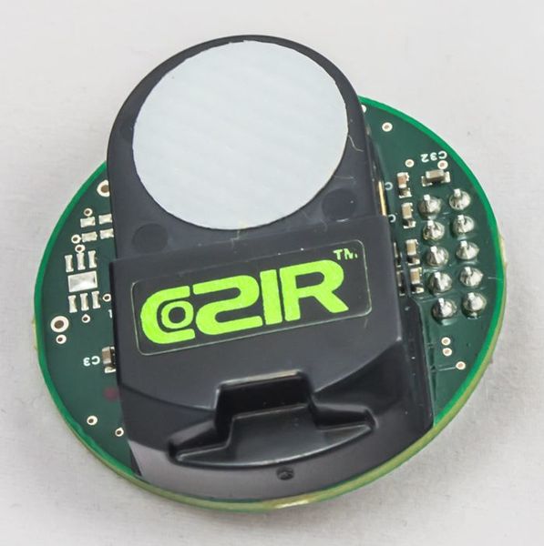 Langläufer: Batteriegepufferter Coz-IR-A-CO2-Sensor von Gas Sensing Solutions. (Gas Sensing Solutions)