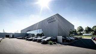 Das neue Audi-Zentrum in Dortmund. (Bild: © Archon Productions by Christos Rammos)