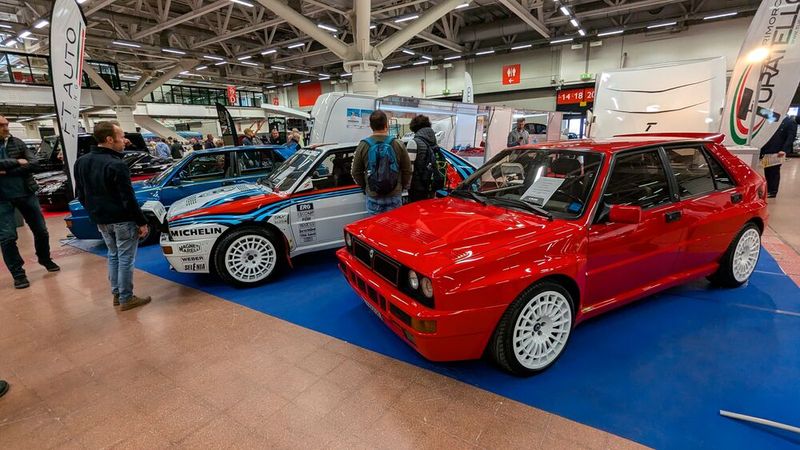 Und ein weiteres Mal Lancia Delta HF im offenbar perfektem Zustand. (Bild: Dominsky)