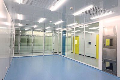 Das Exycell-Modul am Miltenyi Biotec Standort in Shanghai vor Einbau der Clinimacs Cell Factory (Exyte)