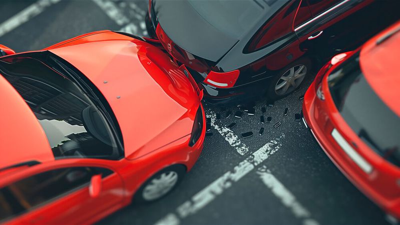 Parkplatzrempler auf dem Firmenparkplatz: Dumm nur, wenn der Mitarbeiter den Pkw des Chefs rammt. Denn die Haftpflichtversicherung regelt so einen Fall nicht immer.(Bild:  cegli - stock.adobe.com)