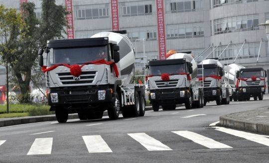Auf der Auto China 2012 in Peking präsentieren die Hersteller den Genlyon mit neuem Motor und Aufbauten. (Foto: Iveco)