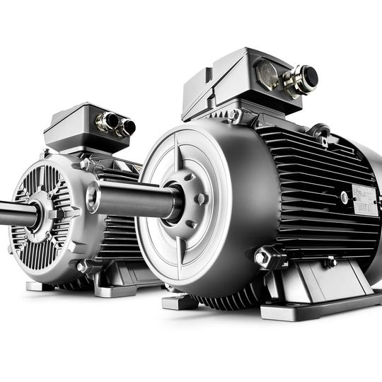 Mit der Erweiterung der vorhandenen EG-Baumusterprüfbescheinigung ist die Motorenreihe Simotics XP 1MB1 sowohl für Netz- als auch für Umrichterbetrieb zugelassen.(Bild:  Siemens)