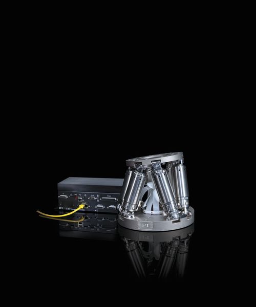 Ein Hexapod gibt der Anwendung die Freiheit, in sechs Achsen mit höchster Präzision zu positionieren. (Physik Instrumente)
