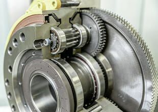 (Am Modell zeigt sich der innovative Aufbau der Präzisionsgetriebe. Bild: Melior Motion)