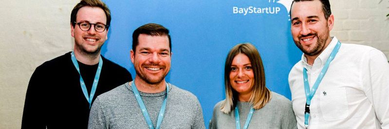 Das Würzburger Start-up Scoutbee konnte sich beim Businessplan Wettbewerb Nordbayern gegen 118 Mitbewerber durchsetzen und erreichte den esrten Platz.(Bild:  Scoutbee)