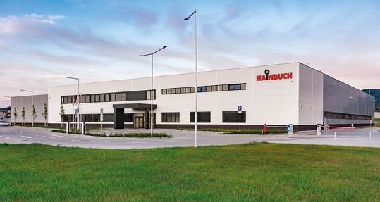 Das neue Produktionsgebäude von Hainbuch Slovakia in Dubnica.(Bild:  Hainbuch)