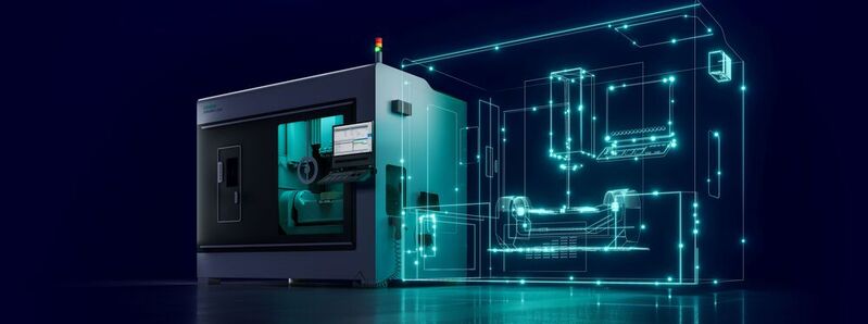 Unter dem Motto „Accelerate digitalization for a sustainable tomorrow“ zeigt Siemens auf der AMB wie durch Analyse von Produktionsdaten das Potenzial zur Optimierung von Werkzeugmaschinen genutzt werden kann.