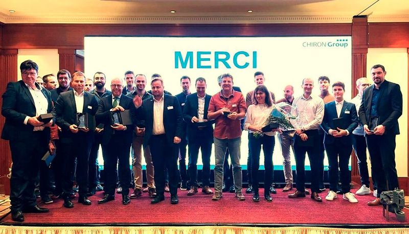 Remerciements, lors de l'événement « You are the number one » à Neuchâtel, à tous ceux qui ont contribué à l'essor de la Micro5. (Source : Samuel Vuadens)