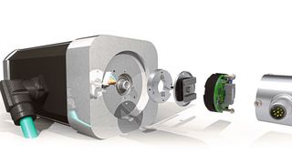 Kompakt und montagefreundlich: Mit ein paar Handgriffen sind die Stepper Kits von Posital in einem beliebigen Schrittmotor installiert. (Posital )