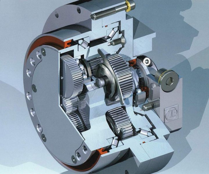 6 Anwendung:  Genauigkeitsgetriebe mit SGL-Lager für höhere Steifigkeit, Genauigkeit und Lebensdauer. (Archiv: Vogel Business Media)