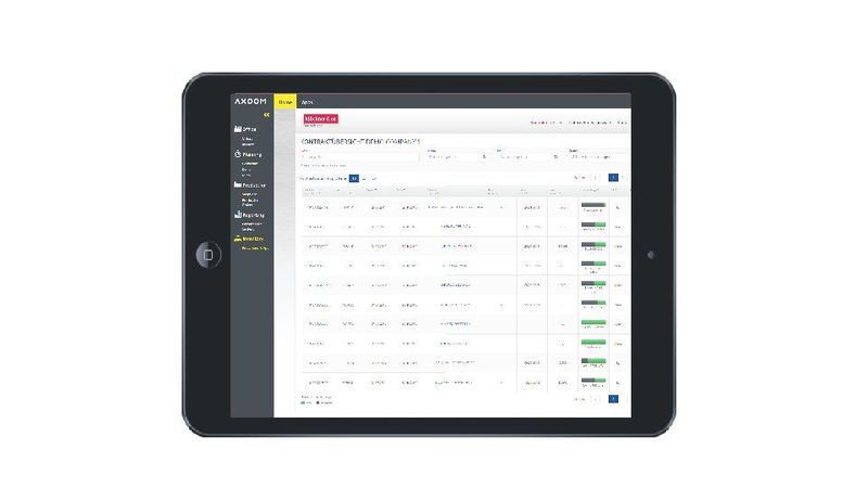 Im Rahmen der Partnerschaft mit Trumpf wurde das Klöckner-&-Co-Kontraktportal bereits direkt in die Nutzeroberfläche der Axoom-Plattform integriert. (Klöckner)