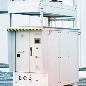Lauda hat die Prozesskühlanlagen vom Typ SUK 350 speziell auf die Anforderungen des Wasserstoff-Marktes angepasst.

 (Lauda)