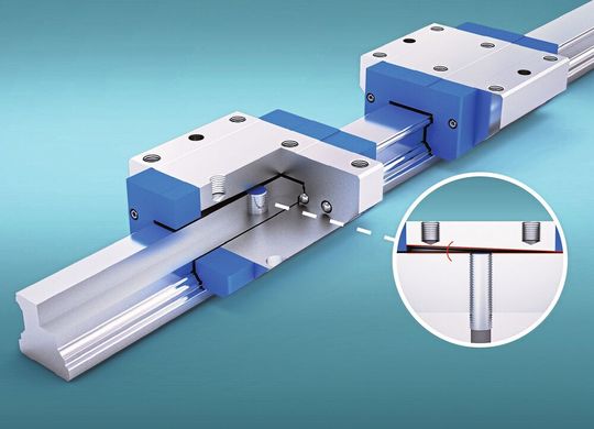 Smarte induktive Sensoren von Contrinex ermöglichen dynamische lineare Abstandsmessungen an Lineartischen. Smarte induktive Sensoren von Contrinex ermöglichen dynamische lineare Abstandsmessungen an Lineartischen.