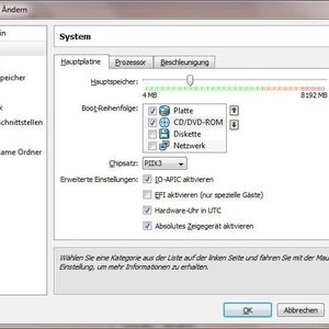 Der „Ändern“-Dialog bietet eine Vielzahl an Optionen, mit denen die VMs an individuelle Wünsche anpassbar sind. Bild: Güttich