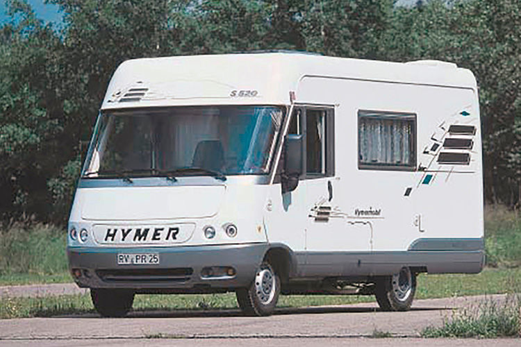 1995 brachte Hymer die komfortable S-Klasse in den Markt. (Hymer)