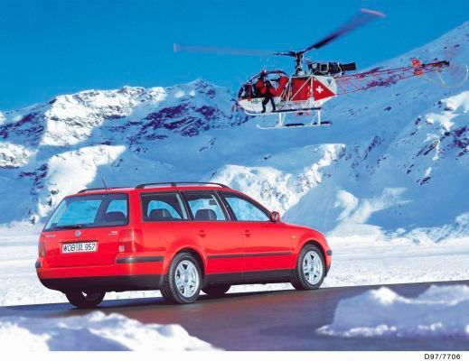 Der Passat Variant TDI syncro von 1997 (Volkswagen)