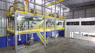 Das SAPS-Werk, mit einer Fläche von mehr als 1000 m², verfügt über die neuesten Mahlanlagen.  (Bild: Hosokawa/www.ronaldocanale.com.br)