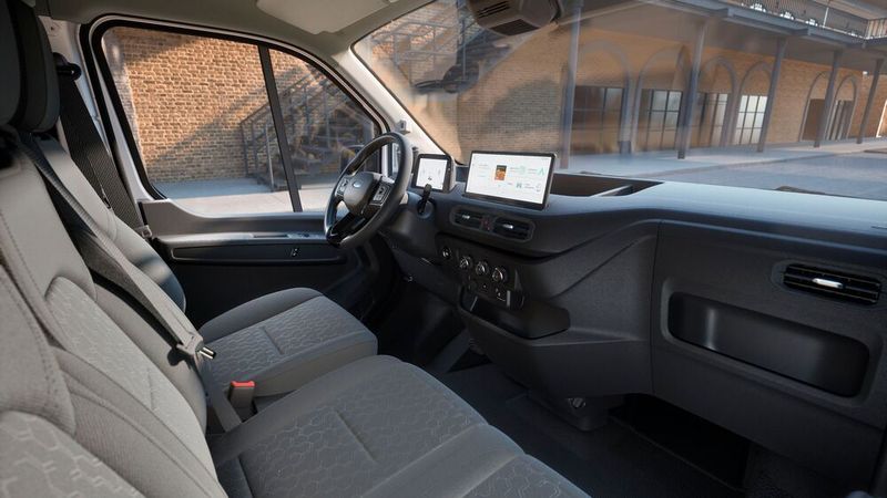 Die Einzelkabine ist alternativloser Standard. (Bild: Ford)