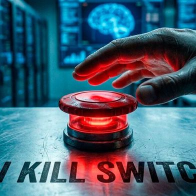 Ein Kill Switch nützt wenig, wenn niemand weiß, wer ihn wann betätigen darf. Erst benannte Verantwortliche und geprobte Abläufe machen KI-Kontrollen im Ernstfall wirksam. (Bild: Gemini / KI-generiert)