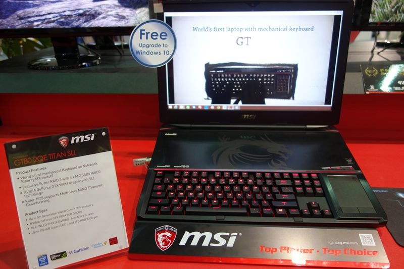 Ein Schnäppchen: für 4.990 Euro bekommt man das Notebook von MSI. (Bild: IT-BUSINESS)