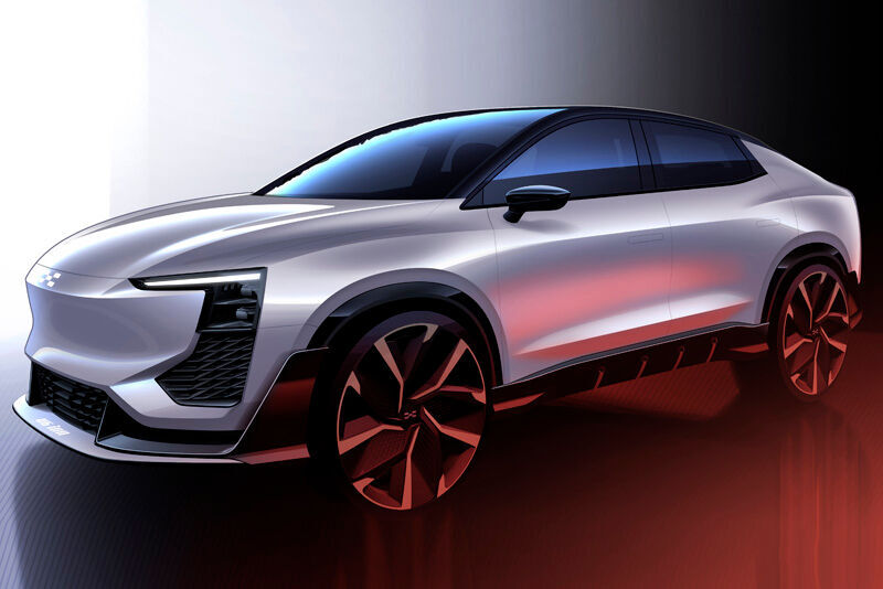 Der chinesische Autohersteller Aiways wird auf dem Genfer Autosalon das Konzept „U6ion“ präsentieren.
