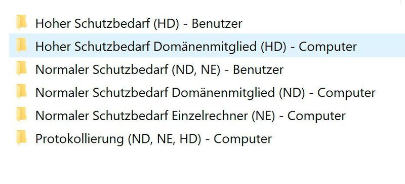 Das BSI stellt verschiedene Vorlagen zur Verfügung. Beim Importieren muss der jeweilige Ordner ausgewählt werden. (Joos)