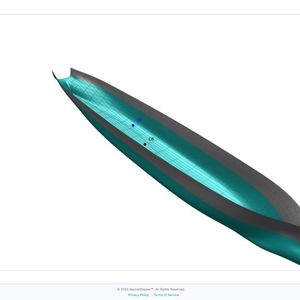 For the user, the tool is very easy to use. They just need to enter their relevant parameters and constraints into the interface and can quickly generate different designs.(Image: Compute Maritime)