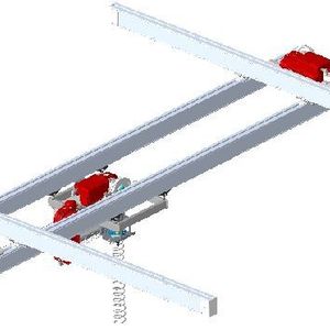 Prinzipskizze der ergonomischen Hebehilfe QLD.