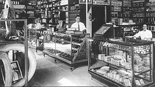 So sah die Innenausstattung eines Reifenhändlers in den zwanziger Jahren des 19. Jahrhunderts aus. (Bild: Goodyear)