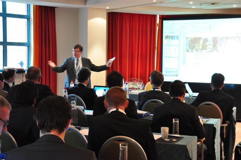 Erstmals hat ARC ergänzend zu den Vorträgen einen Workshop angeboten. Das Thema in diesem Jahr war Automation Security. David Humphrey, Director of Research - Europe, ARC Advisory Group Germany, begrüßte die Teilnehmer.  (Bild: M.Henig/PROCESS)