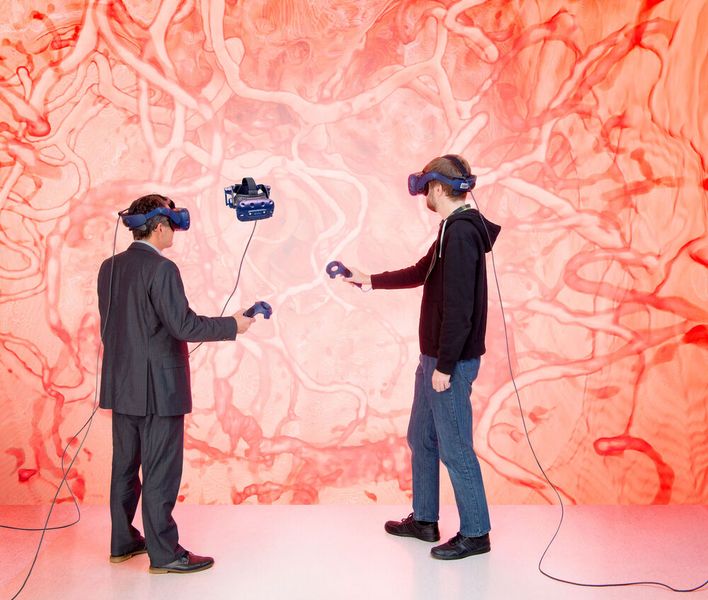 Ein weiteres Ergebnis der ersten Förderphase: Präzisere Planung von chirurgischen Eingriffen in der Virtuellen Realität (VR) - auch mit Fachleuten in anderen Ländern oder Kontinenten. (Bild: Frank Brüderli)