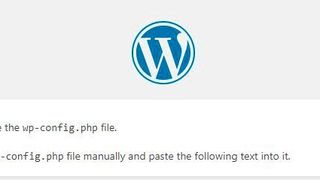 Wordpress-Setup mit Verbindung zur Datenbank. (Drilling / Wordpress)