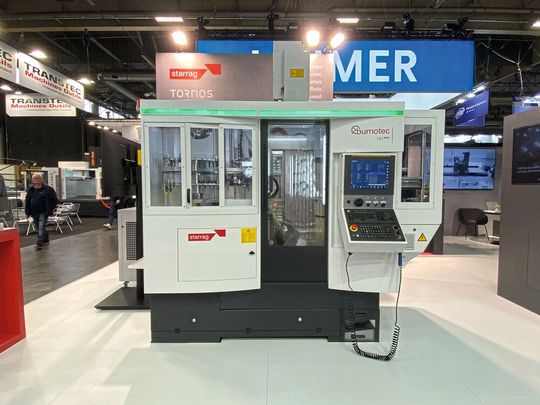 Le centre de production multi-tâches de haute précision Bumotec 191neo, présenté par Starrag.(Source :  Marina Hofstetter)