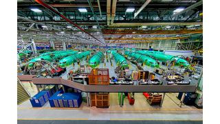 A look into fuselage manufacturing at Spirit Aerosystems. Boeing once spun off the company. The wish for a repurchase, expressed some time ago, has now been granted by the EU Commission – however, Boeing must show a certain level of concession ... (Image:Spirit Aerosystems)