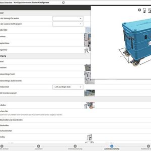 Die Zarges-Kisten können laut Hersteller mit dem Online-Konfigurator individuell zusammengestellt werden.(Bild:  Zarges)