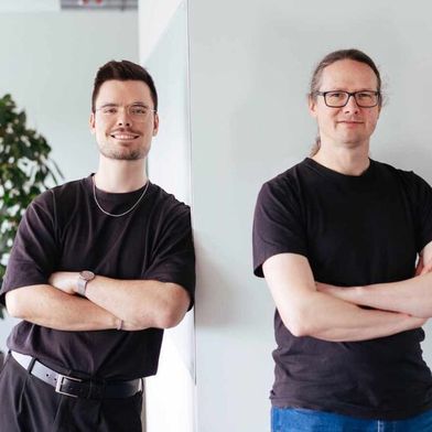 Die Autoren: Nicolas Klein (l.) ist UX Software Engineer und Björn Busch-Geertsema ist Head of Development bei Ergosign (Bild: Ergosign GmbH)